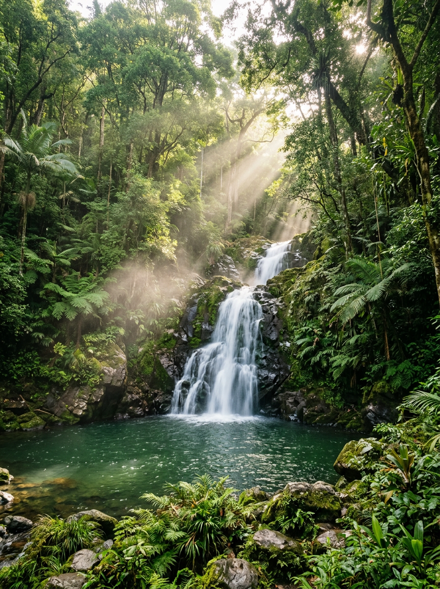 Natural Waterfall